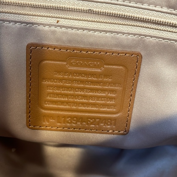 Coach Taylor Smooth Leather Shoulder Bag - Picture 8 of 11